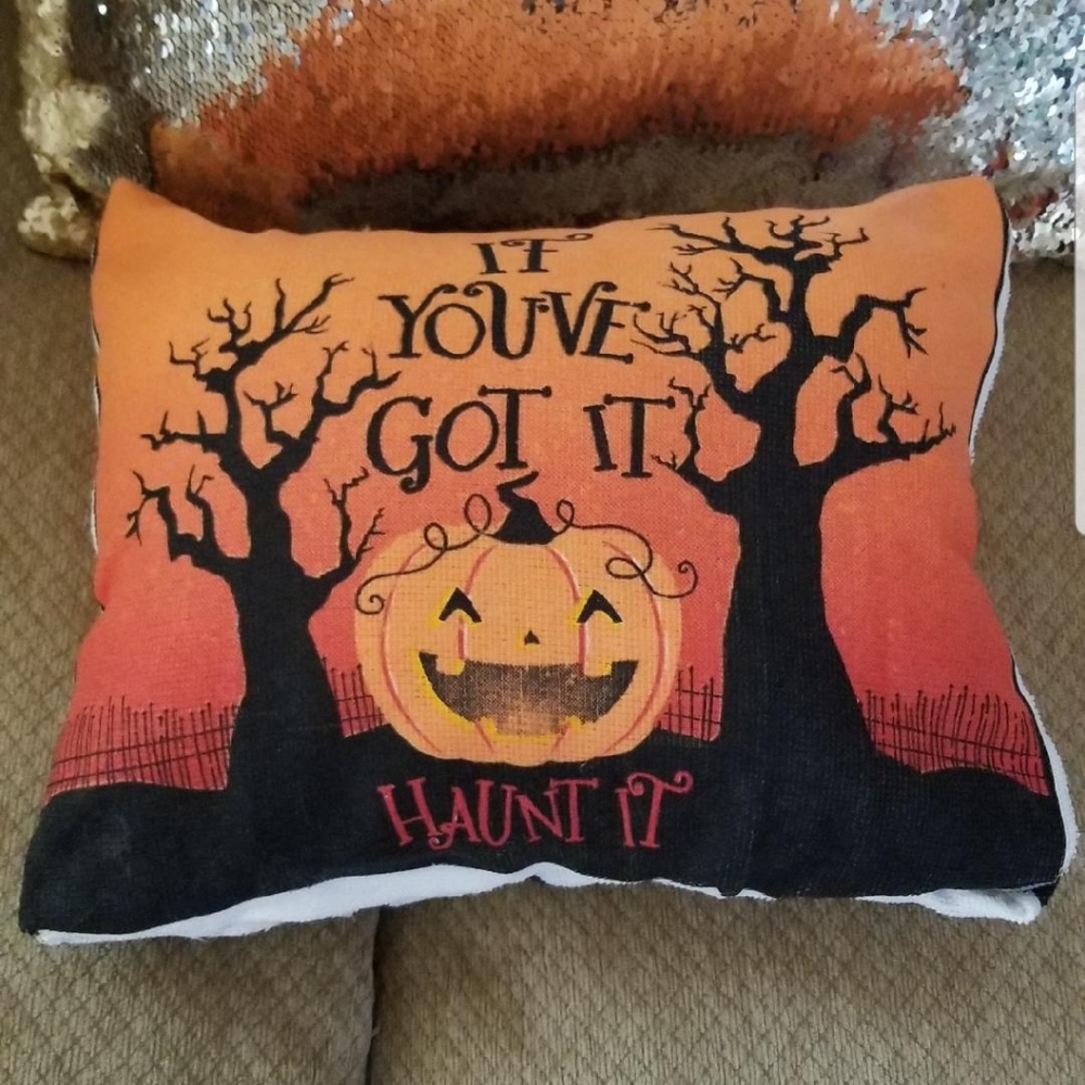 SALE! "If You've Got it, Haunt it" Accent Pillow